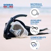 image:imageScuba Choice Scuba Diving Snorkeling Silicone Snorkel KeeperBlack