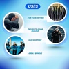 image:imageScuba Choice Wetsuit amp Drysuit Hanger  HeavyDuty Hanger for BCD Wetsuits amp Scuba Gear Storage Drying amp OrganizationBluewide Shoulderyellowantislip