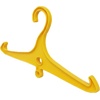 image:imageScuba Choice Wetsuit amp Drysuit Hanger  HeavyDuty Hanger for BCD Wetsuits amp Scuba Gear Storage Drying amp OrganizationYellow Wideshoulderantislip