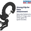 image:imageScuba Diving Hose Holder Clip  Secure Double LPHP Hose Organizer for BCD Setup amp Dive Gear Management  Universal Accessory for Regulator Hoses SnagFree Streamlined ConfigurationBlack