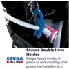 image:imageScuba Diving Hose Holder Clip  Secure Double LPHP Hose Organizer for BCD Setup amp Dive Gear Management  Universal Accessory for Regulator Hoses SnagFree Streamlined ConfigurationBlue