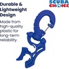 image:imageScuba Diving Hose Holder Clip  Secure Double LPHP Hose Organizer for BCD Setup amp Dive Gear Management  Universal Accessory for Regulator Hoses SnagFree Streamlined ConfigurationBlue