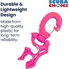 image:imageScuba Diving Hose Holder Clip  Secure Double LPHP Hose Organizer for BCD Setup amp Dive Gear Management  Universal Accessory for Regulator Hoses SnagFree Streamlined ConfigurationPink