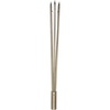 image:imageScuba Choice 12 Stainless Steel 3Prong Paralyzer Spear Tip  Replacement Pole Head for Spearfishing amp Ice Fishing 8mm Female ThreadChrome