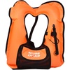 image:imageScuba ChoiceScuba Choice Adult Orange Snorkel Vest with Front Pocket amp WhistleOrange