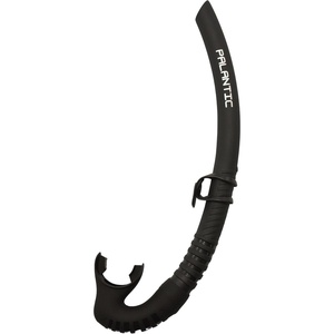 image:imagePalantic Low Volume Flexible Snorkel  Freediving amp Spearfishing Snorkel with Soft Mouthpiece Streamlined Design for Minimal Drag Comfortable amp DurableBlack
