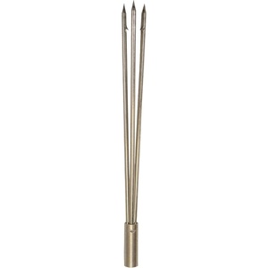 image:imageScuba Choice 12 Stainless Steel 3Prong Paralyzer Spear Tip  Replacement Pole Head for Spearfishing amp Ice Fishing 8mm Female ThreadChrome