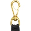 image:imageScuba Choice 35 Brass Swivel Eye Snap Hook Clip 1 129mm Opening325 with strap