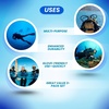 image:imageScuba Choice 35 Brass Swivel Eye Snap Hook Clip 1 129mm Opening325 with strap