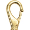 image:imageScuba Choice 35 Brass Swivel Eye Snap Hook Clip 1 129mm Opening35
