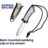 image:imageScuba Choice Diving Low Volume Blunt Tip BCD Knife Blue  Compact Safety Knife for Scuba Diving amp Snorkeling  234 Stainless Steel BladeBlack
