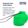 image:imageScuba Choice Diving Tank Valve Cap Protector  Prevents Valve Damage Durable Attachment Line Scuba Gear Protection Essential Accessory for Diving Equipment SafetyGreen