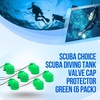 image:imageScuba Choice Diving Tank Valve Cap Protector  Prevents Valve Damage Durable Attachment Line Scuba Gear Protection Essential Accessory for Diving Equipment SafetyGreen
