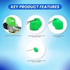 image:imageScuba Choice Diving Tank Valve Cap Protector  Prevents Valve Damage Durable Attachment Line Scuba Gear Protection Essential Accessory for Diving Equipment SafetyGreen