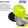 image:imageScuba Choice Diving Tank Valve Cap Protector  Prevents Valve Damage Durable Attachment Line Scuba Gear Protection Essential Accessory for Diving Equipment SafetyYellow