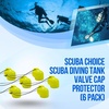 image:imageScuba Choice Diving Tank Valve Cap Protector  Prevents Valve Damage Durable Attachment Line Scuba Gear Protection Essential Accessory for Diving Equipment SafetyYellow