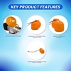 image:imageScuba Choice Diving Tank Valve Cap Protector  Prevents Valve Damage Durable Attachment Line Scuba Gear Protection Essential Accessory for Diving Equipment SafetyOrange