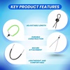 image:imageScuba Choice Scuba Diving Adjustable Wrist Lanyard  Dive Tools amp Accessories for Underwater Gear and Cameras  Comfortable Durable TangleFree Safety StrapMidnight Tide Pack