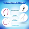 image:imageScuba Choice Scuba Diving Adjustable Wrist Lanyard  Dive Tools amp Accessories for Underwater Gear and Cameras  Comfortable Durable TangleFree Safety StrapPink
