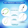 image:imageScuba Choice Scuba Diving Adjustable Wrist Lanyard  Dive Tools amp Accessories for Underwater Gear and Cameras  Comfortable Durable TangleFree Safety StrapGreen