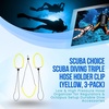 image:imageScuba Choice Scuba Diving Adjustable Wrist Lanyard  Dive Tools amp Accessories for Underwater Gear and Cameras  Comfortable Durable TangleFree Safety StrapYellow
