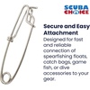 image:imageScuba Choice Scuba Diving Spearfishing Stainless Steel Shark ClipClip01