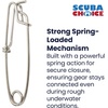image:imageScuba Choice Scuba Diving Spearfishing Stainless Steel Shark ClipClip01