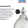 image:imageScuba Choice Scuba Diving Tank Cylinder Valve Oval Shape KnobBlack