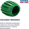 image:imageScuba Choice Scuba Diving Tank Cylinder Valve Oval Shape KnobGreen