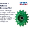 image:imageScuba Choice Scuba Diving Tank Cylinder Valve Oval Shape KnobGreen