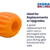 image:imageScuba Choice Scuba Diving Tank Cylinder Valve Oval Shape KnobOrange