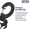 image:imageScuba Choice Scuba Diving Triple Hose Holder Clip  Low amp High Pressure Hose Organizer for Regulators amp Octopus Setup Durable Dive AccessoriesBlack