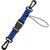 image:imageScuba Clips Lanyard with Dual Clips and Quick Release Buckle Scuba Accessory for Diving Dive Clip for Equipment EssentialsBlue