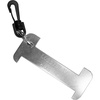 image:imageScuba Choice 5 Aluminum Crab and Lobster Gauge with Clip  Durable Dive Tool for California Measures Lobster 314 and Crab 4 Compact BlackGrey Design5
