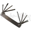 image:imageScuba Choice Compact Multi Dive Tool  Stainless Steel Allen Wrenches Screwdrivers and ORing Pick for Dive Gear Maintenance8in1 Valve Tool
