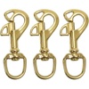 image:imageScuba Choice Diving Butterfly Swivel 325 Brass Bolt Snap Heavy Duty Marine Scuba Accessory Gear Hook Durable Solid Brass Dive Gear Clip3