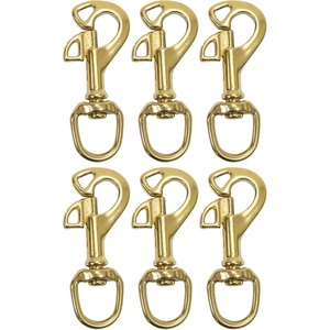 image:imageScuba Choice Diving Butterfly Swivel 325 Brass Bolt Snap Heavy Duty Marine Scuba Accessory Gear Hook Durable Solid Brass Dive Gear Clip6
