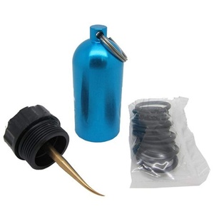 image:imageScuba Choice Mini Dive Tank Key Ring  Silver  10 ORings amp Brass Pick  Compact Regulator Repair Kit Leak Prevention Tool  Essential Diving Gear AccessoryBlue