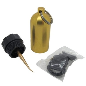 image:imageScuba Choice Mini Dive Tank Key Ring  Silver  10 ORings amp Brass Pick  Compact Regulator Repair Kit Leak Prevention Tool  Essential Diving Gear AccessoryGold