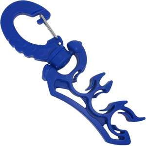 image:imageScuba Choice Scuba Diving Triple Hose Holder Clip  Low amp High Pressure Hose Organizer for Regulators amp Octopus Setup Durable Dive AccessoriesBlue