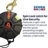 image:imageScuba Choice Dive 100 Finger Reel Spool with SpinLock Latch and Lanyard