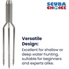 image:imageScuba Choice Lionfish Pole Spear Tip 3Prong Paralyzer Head with Barbs 6 Stainless Steel Replacement Spearfishing Tip 8mm Female Thread for Spearfishing amp Ice Fishing Precision