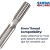 image:imageScuba Choice Palantic 6 Tricuspid Speartip for Spearfishing  Durable Stainless Steel 6mm Tip ColdWater and Ice Fishing Ready Precision Hunting Gear Spear Gun Underwater Accessories