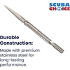 image:imageScuba Choice Palantic 6 Tricuspid Speartip for Spearfishing  Durable Stainless Steel 6mm Tip ColdWater and Ice Fishing Ready Precision Hunting Gear Spear Gun Underwater Accessories
