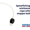 image:imageScuba Choice Speargun Wishbone Cord with Dyneema Eyelet  Durable Nylon Spheres for Soft Wishbone System 45 Length for Optimal Performance in Spearfishing