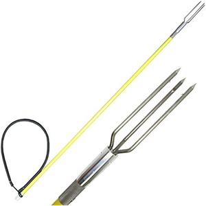 image:imageScuba Choice 45ft OnePiece Fiberglass Pole Spear with Lionfish Barb Tip  Durable Lightweight Spearfishing Gear for Ice Fishing and Coldwater Hunting Compact and Easy to Handle
