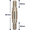 image:imageScuba Choice 6mm Male to Adapter for Gulf Fixed Wing Slip Tip amp BreakAway Detachable Conversion Kit 303 Stainless Steel M6 x 1 Tap Size CorrosionResistant Compatible with 4 38 Slide Ring