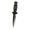 image:imageScuba Choice 85 Spearfishing Dive Knife Low Volume PointTip Black StainlessSteel Blade Sharp 45 Blade Lightweight Sheath amp 2 Straps for Diving Spearfishing and Outdoor Adventures