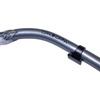 image:imageScuba Choice Diving Comocean Free Dive Semi Dry Silicone J Snorkel wSplash Guard Silver Grey One Size