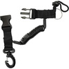 image:imageScuba Choice Diving Dive Black Snappy Coil Camera Lanyard Clip and QB Buckles 13m Coil